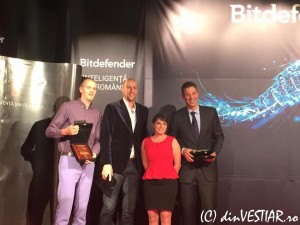 Virgil Cartuasu, Catalin Burlacu si Virgil Stanescu au fost premiati la Gala Bitdefender Excellens