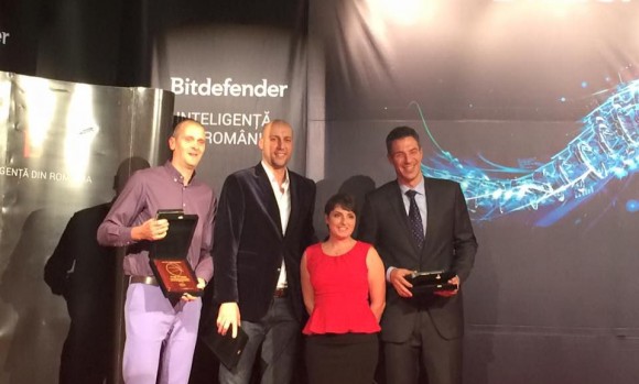 Virgil Cartuasu, Catalin Burlacu si Virgil Stanescu au fost premiati la Gala Bitdefender Excellens