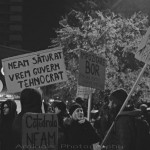Protest in Piata Universitatii