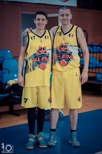 Sergiu Irimescu si Bogdan Amariucai la LeuROStar Game