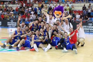 Romania a castigat europeanul de baschet U20